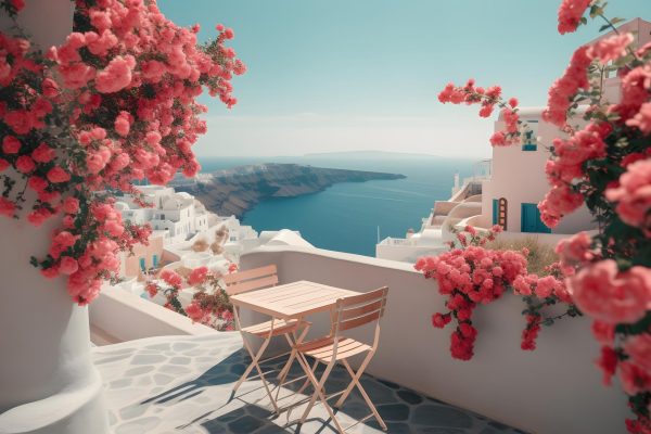 Greece romantic vacation